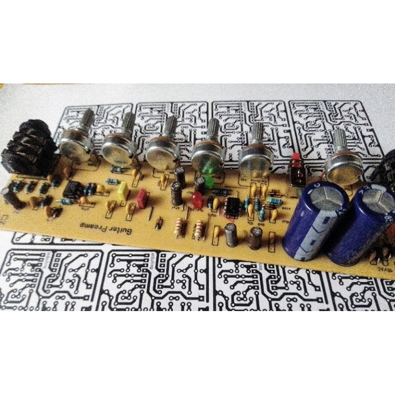 KIT PREAMP AMPLI GITAR MARSHALL MG15CD