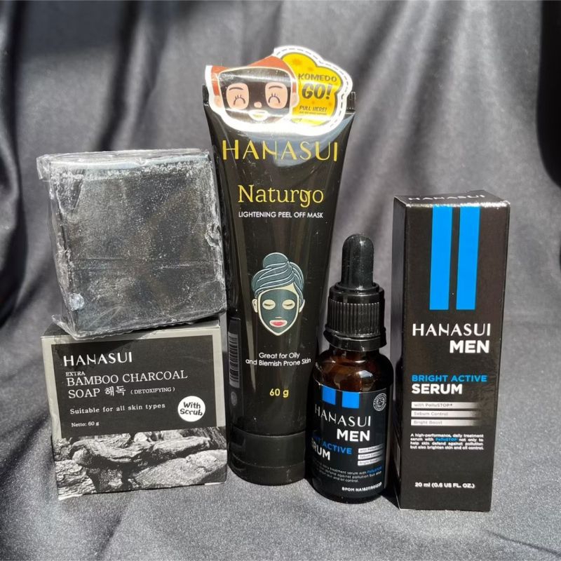 DEMIRABEL 🩷 Hanasui Paket For Men | Skincare Pria