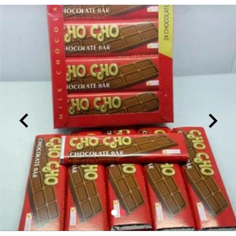 

CHO CHO BAR // COKLAT BATANG JADUL // ENAK BPOM // HARGA 1 BOX ISI 24 PCS