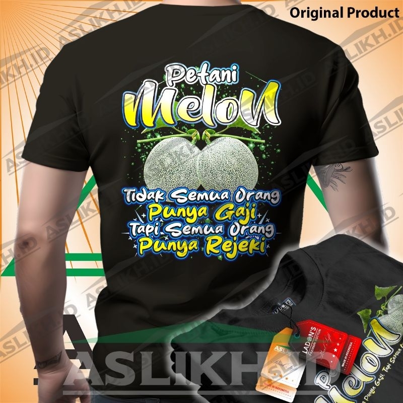 Kaos Petani Melon Distro Premium
