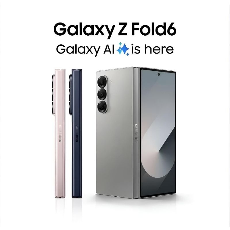 Samsung Galaxy Z Foldó [12/512GB] - Smartphone Al, Smartphone Lipat, Android, Kamera 50MP, Layar Bes