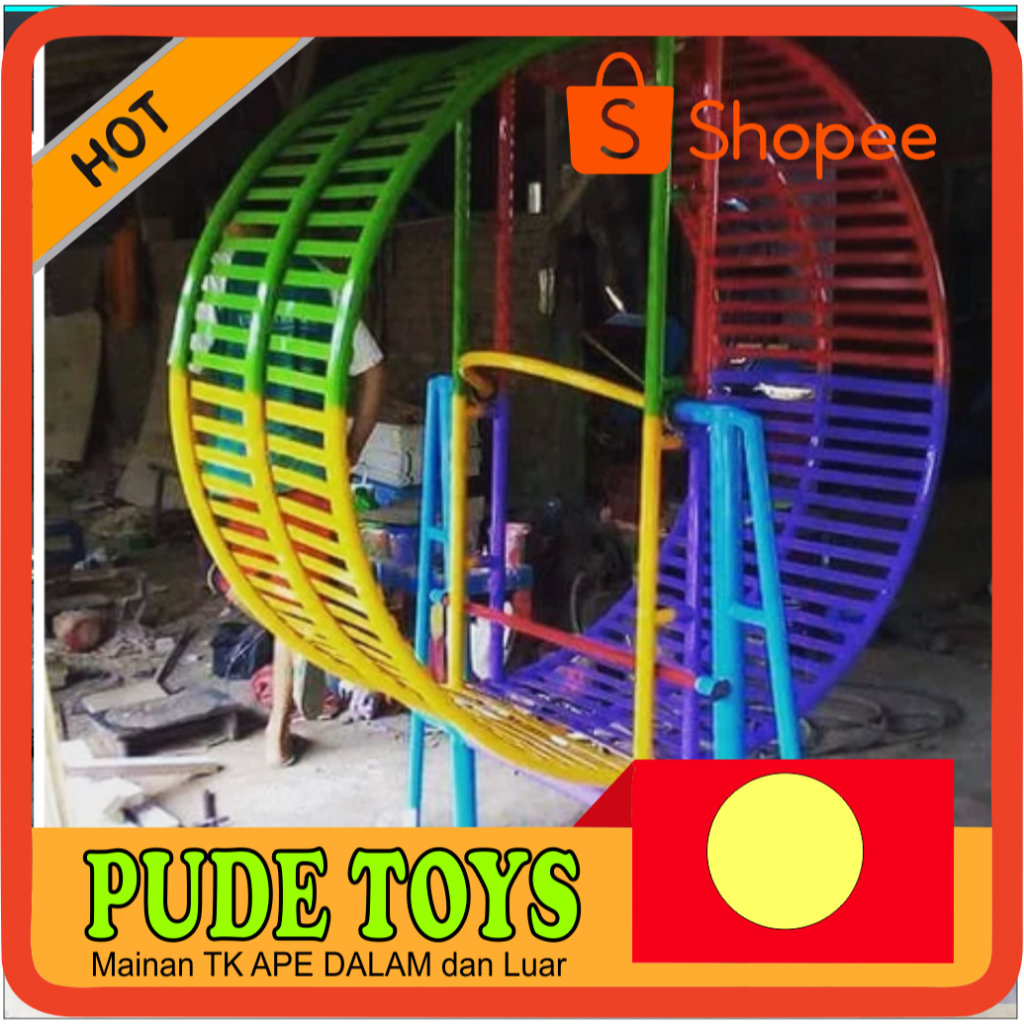 HAMSTER  Pude Toys Mainan TK APE Dalam dan Luar