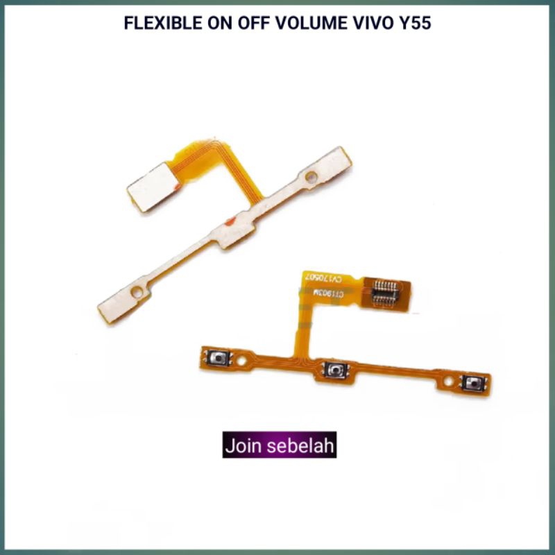 Flexible tombol ON OF tombol volume Vivo Y55