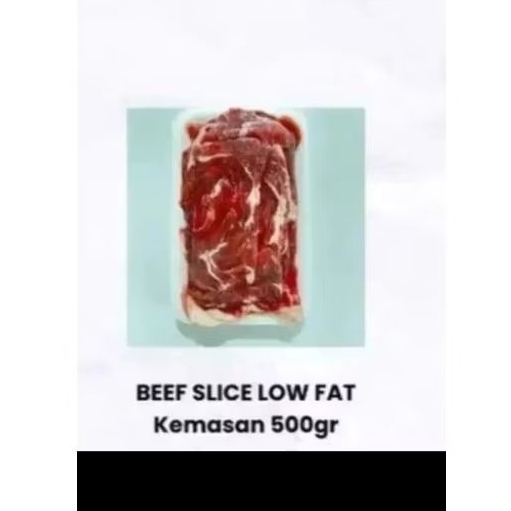 

Beef Slice lowfat 500 gr