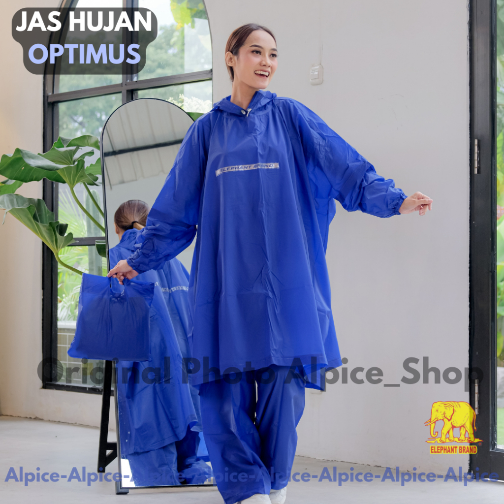 Jas Hujan Jaket Celana Optimus Elephant Brand