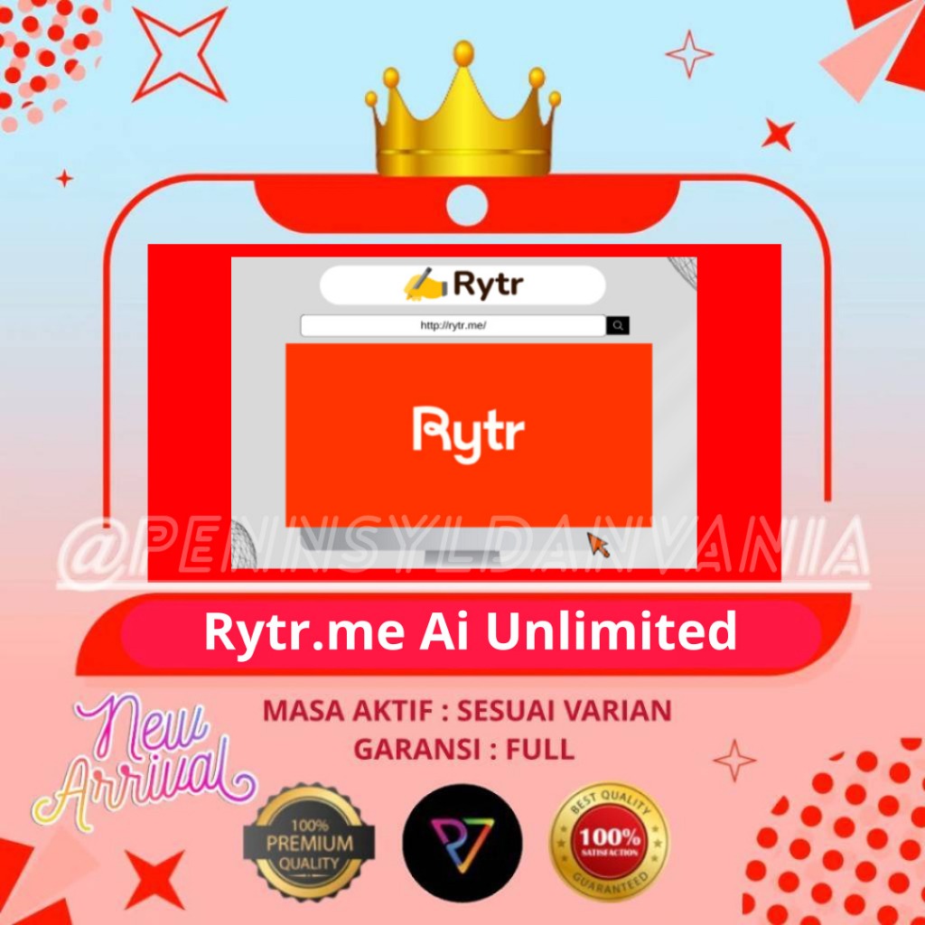 Rytr.me Ai Unlimited 1 Tahun