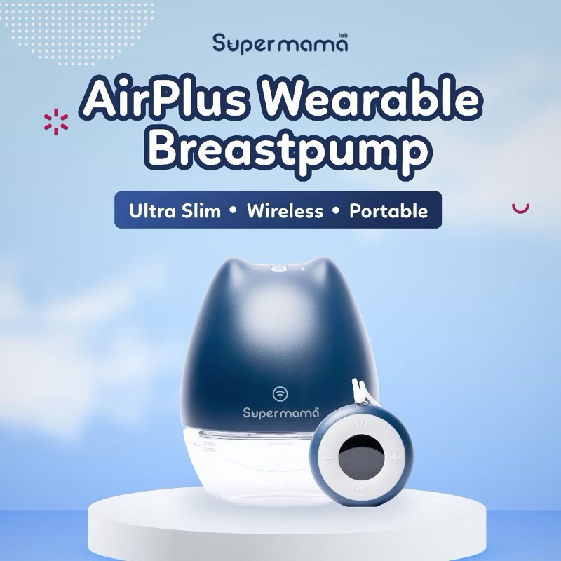 Supermama AirPlus Wearable Breast Pump - Preloved