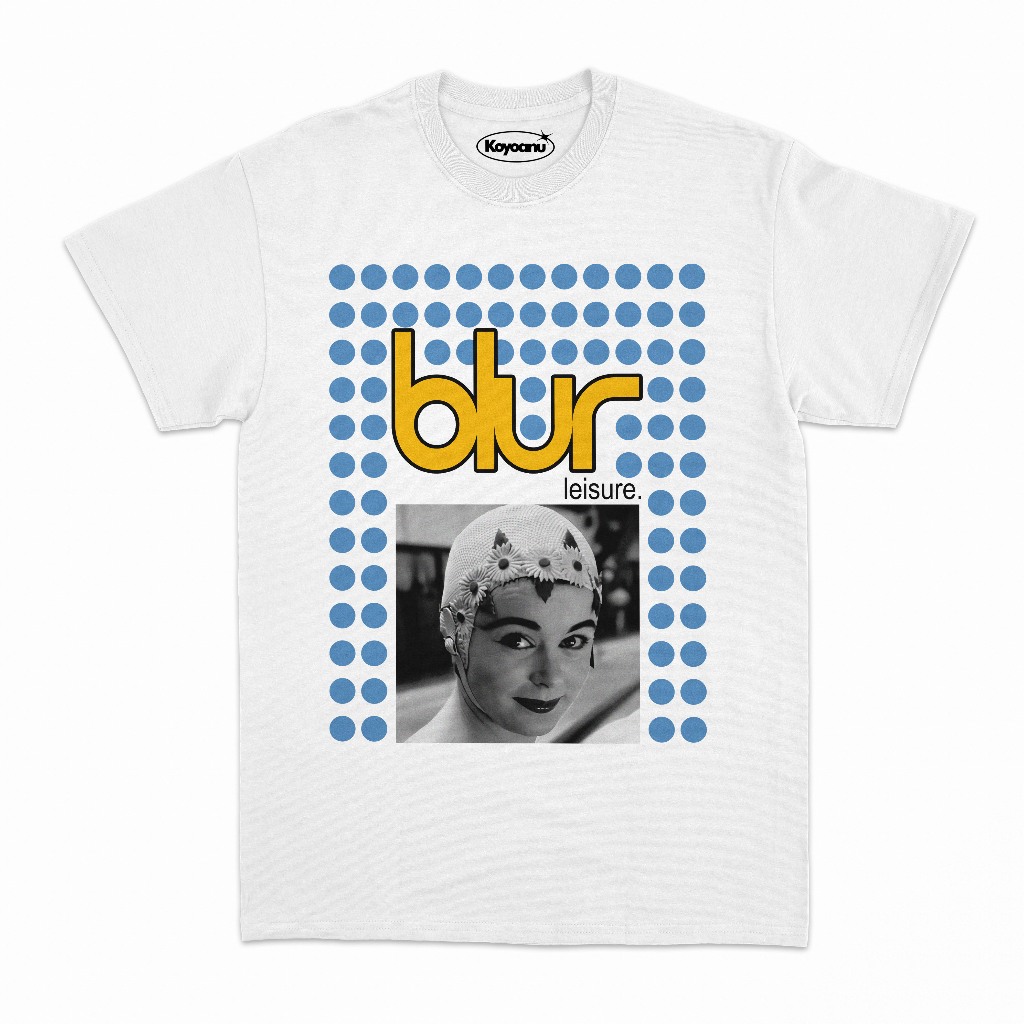 T-shirt Blur - Leisure | Kaos Band Blur