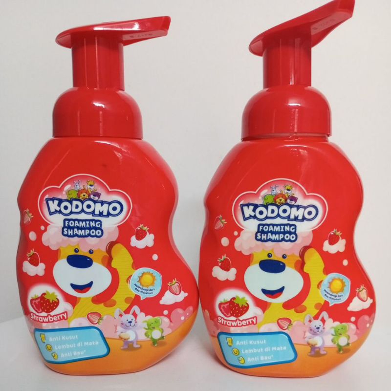 kodomo foaming shampoo