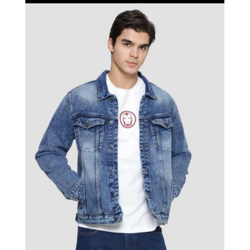 JaketNevada Pria Denim