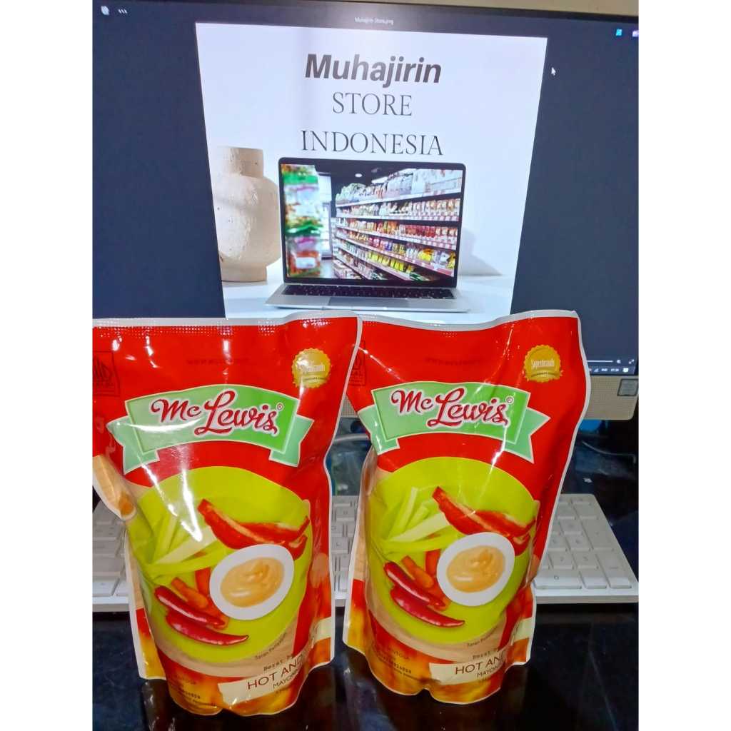 

Mc Lewis Hot and Spicy Mayonaise 1kg - Mayo Pedas 1 kg