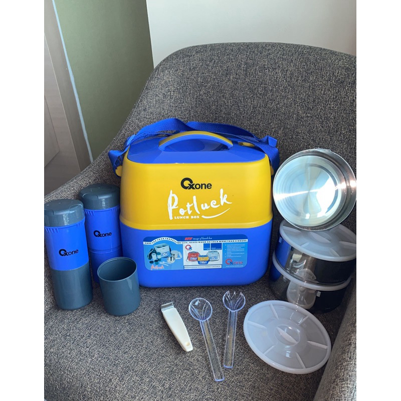 OX-978 Potluck Lunch Box Oxone / Kotak Bekal Makanan Oxone 978