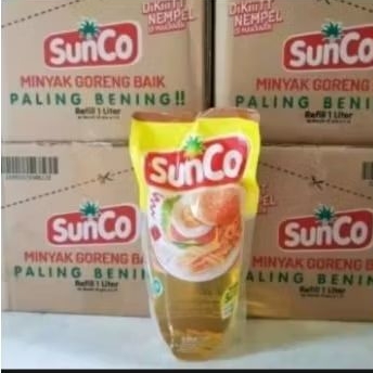 

MINYAK GORENG SUNCO 1 LITER KARTON ISI 12 POUCH