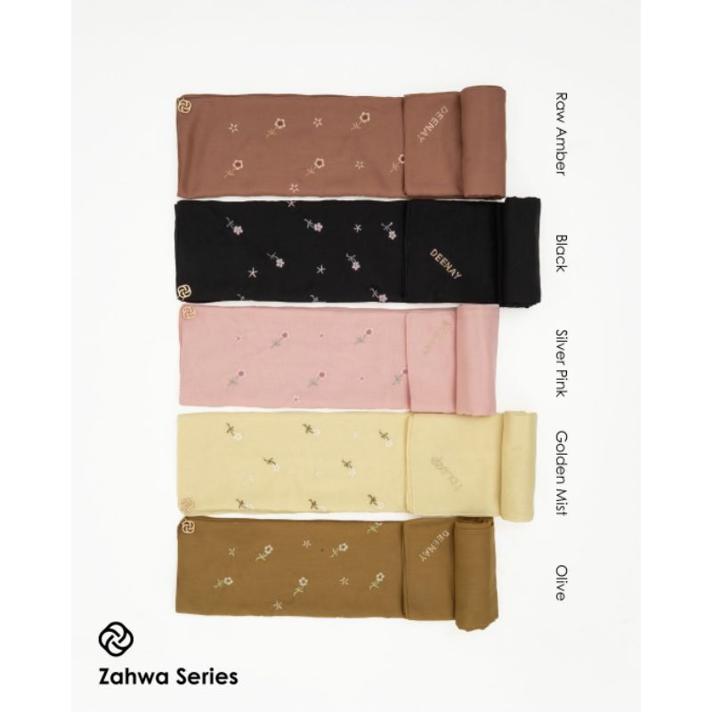 HIJAB DEENAY ZAHWA SERIES, DEENAY MOTIF ZAHWA