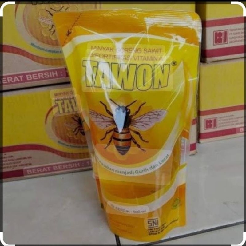 

MINYAK GORENG MURAH TAWON 900 ML SIAP LANGSUNG KIRIM
