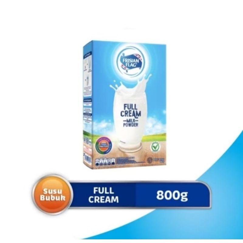 

Susu bubuk Frisian flag full cream(box) minuman sehat keluarga ukuran 800g