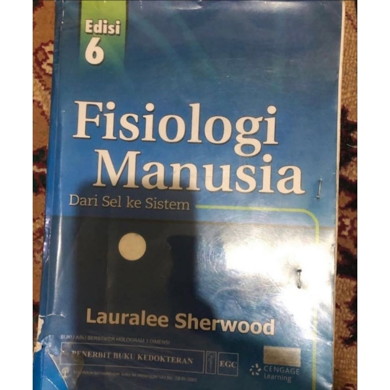 [ PRELOVED ] Buku Fisiologi Sherwood Edisi 6