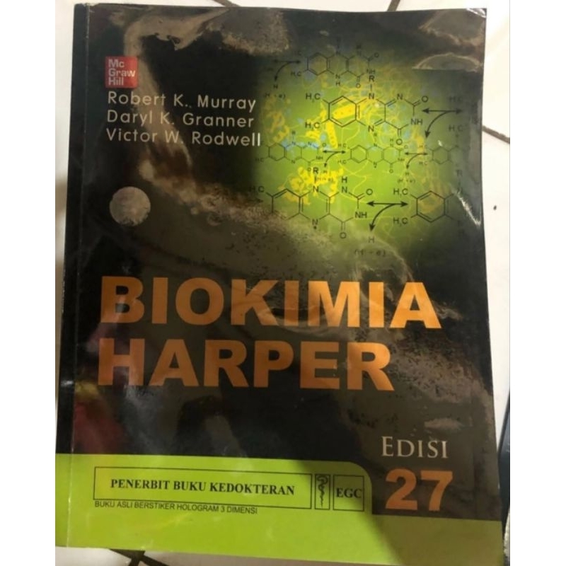 [ PRELOVED ] Buku Biokimia Harper Edisi 27