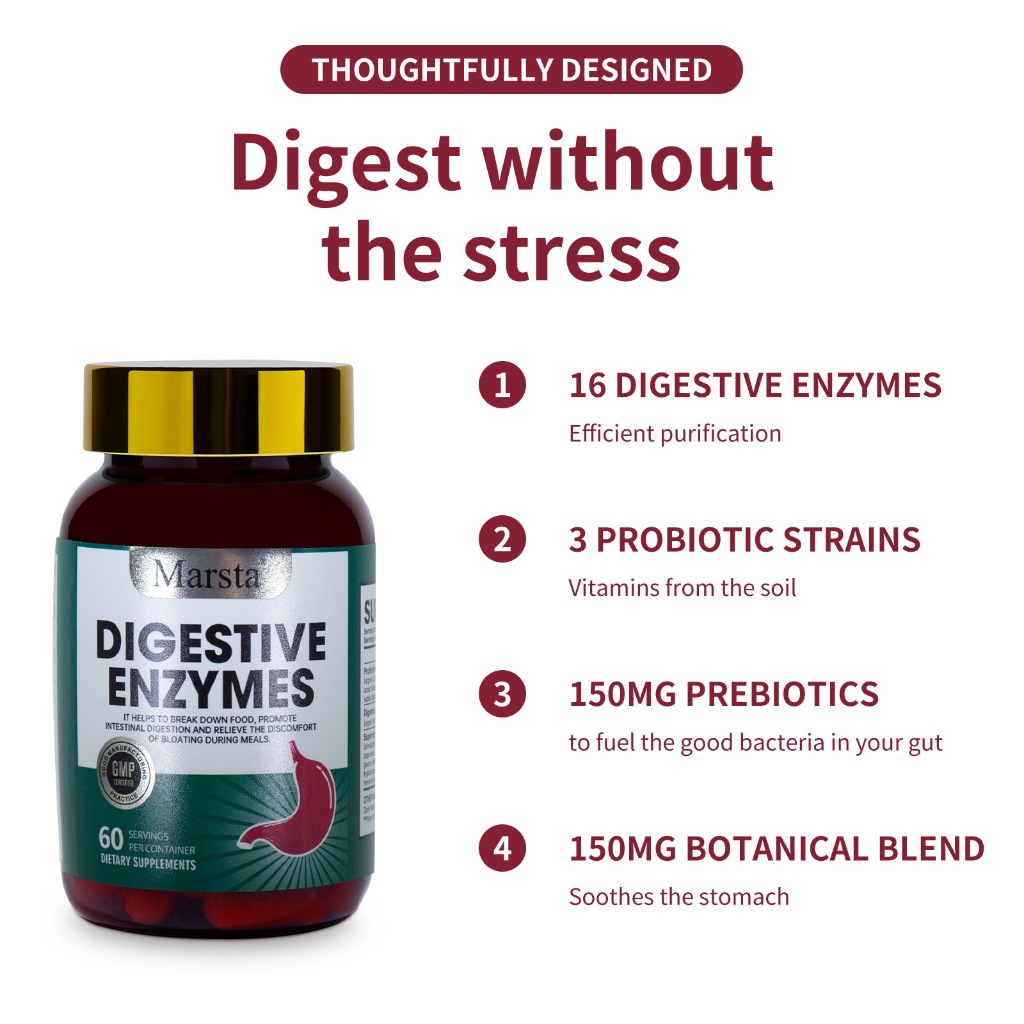 Digestive enzyme Probiotic Capsules Digestive enzyme