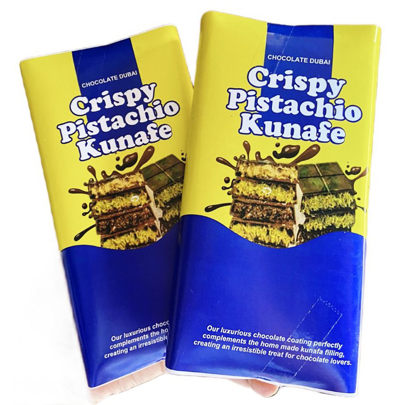 

CHOCOLATE DUBAI CRISPY PISTACHIO KUNAFE