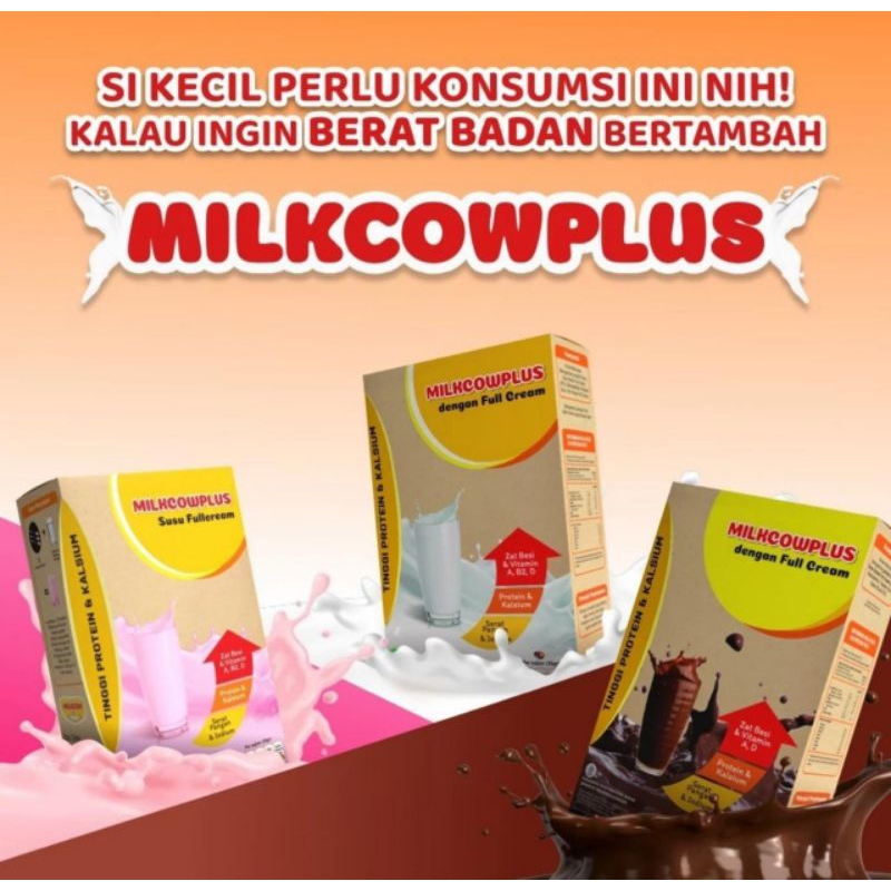 

MILKCOWPLUS 500GRAM SUSU TINGGI PROTEIN DAN KALSIUM