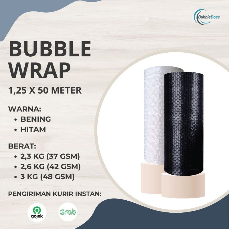

Bubble Wrap Core 1 roll 1,25 m x 50m
