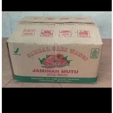 

SAOS SAMBAL SARI WANGI /Sambal Sari Wangi Jaminan Mutu (1 DUS)