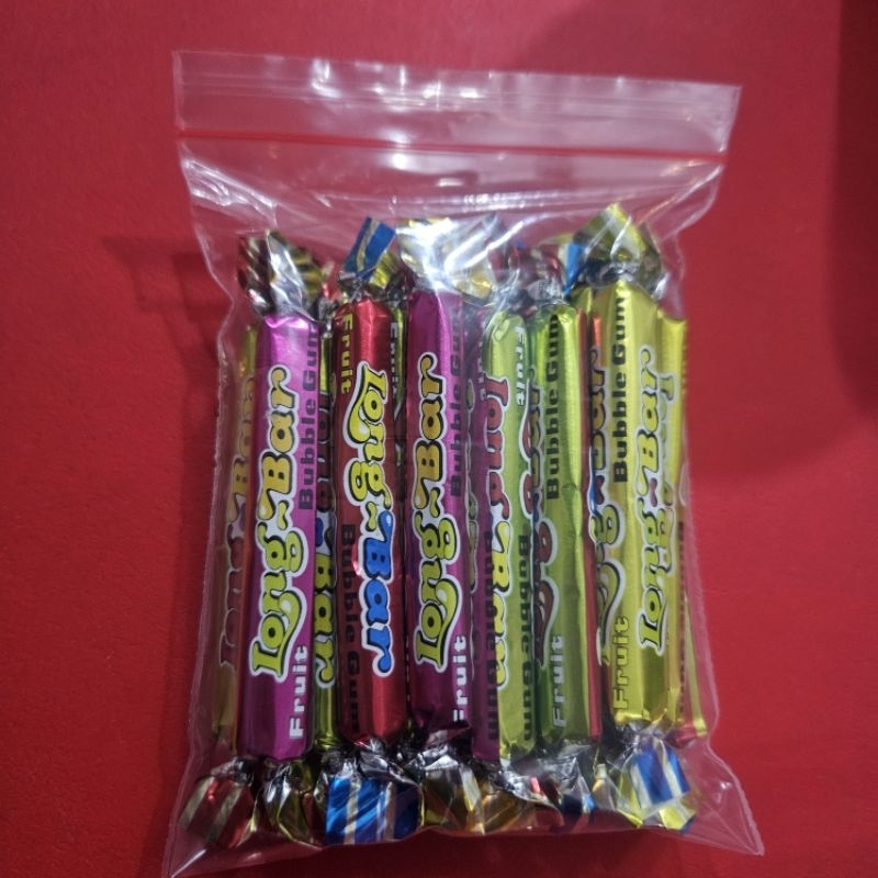 

Permen Karet Long Bar Longbar Long-Bar Jajanan Jadul Long bar Bubble Gum isi 20 pcs