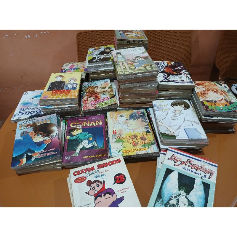 ANIME KOMIK YANG LAIN ELEX MEDIA KOMPUTINDO. JUDUL : 》FLYING WITCH VOL 2, 3》SEKI-KUN VOL 7》SAKURABA 