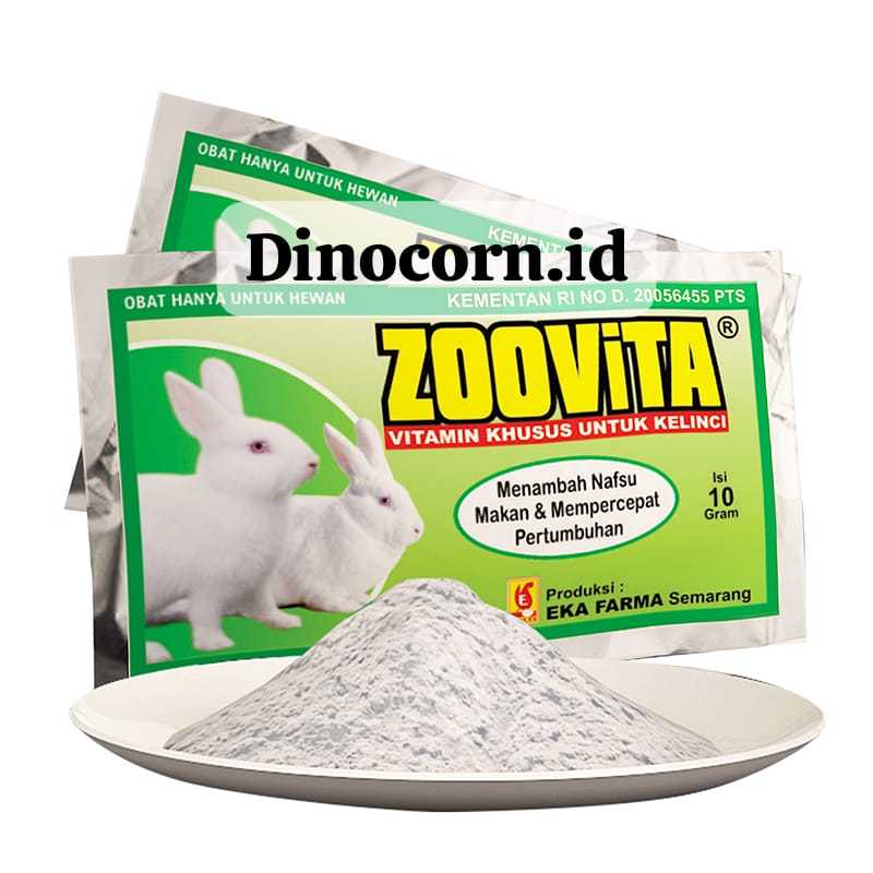 ZOOVITA - Vitamin penambah nafsu makan kelinci