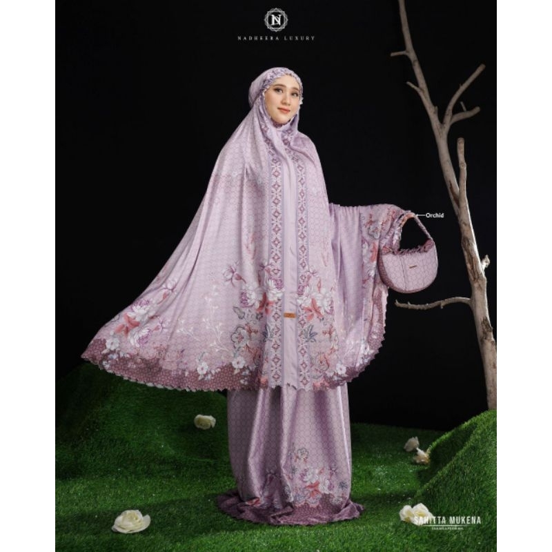 Mukena Suhitta Mukena Silk By Nadheera Luxury