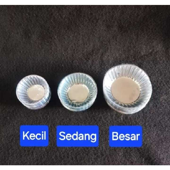 PIYAMA_LIE/ ISI 100 PCS/Mika Cup Roti Kecil Sedang besar/Mika Saos Sambal/Mika Cup Cake/Cup Sambal