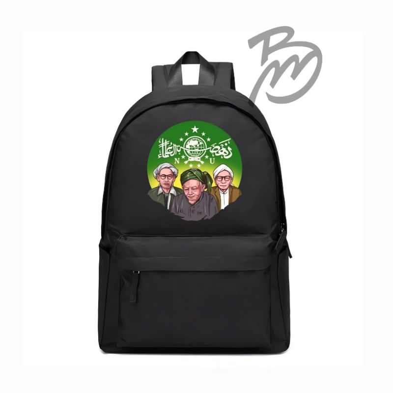 tas ransel anak sekolah TK SD SMP SMA tas ransel backpack pria/wanita motif pendiri NU premium exlus