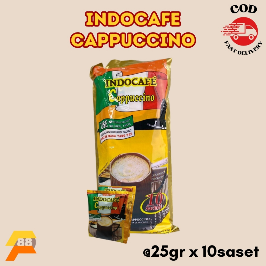 

Indocafe Cappucino Isi 10 Sachet