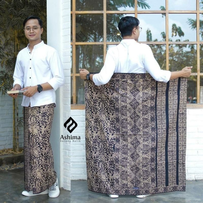 Ashima Sarung Batik Pakaian Koko || Batik Cap PREMIUM Pekalongan
