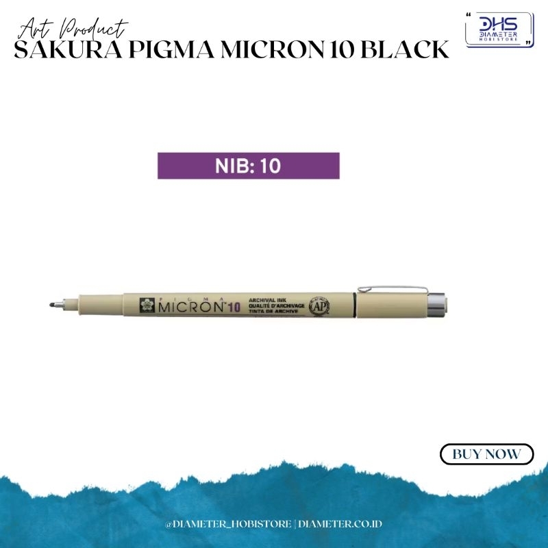 

Sakura Pigma Micron 10 Black