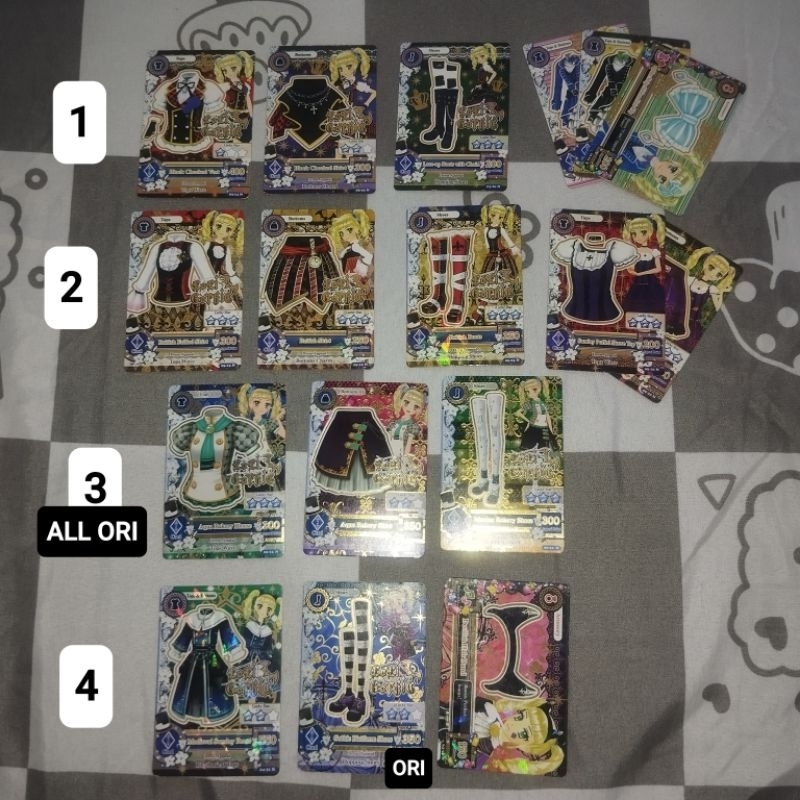 [SALE] KARTU AIKATSU CARD ORI & DUPE - Yurika Normal, Brand Loli Gothic