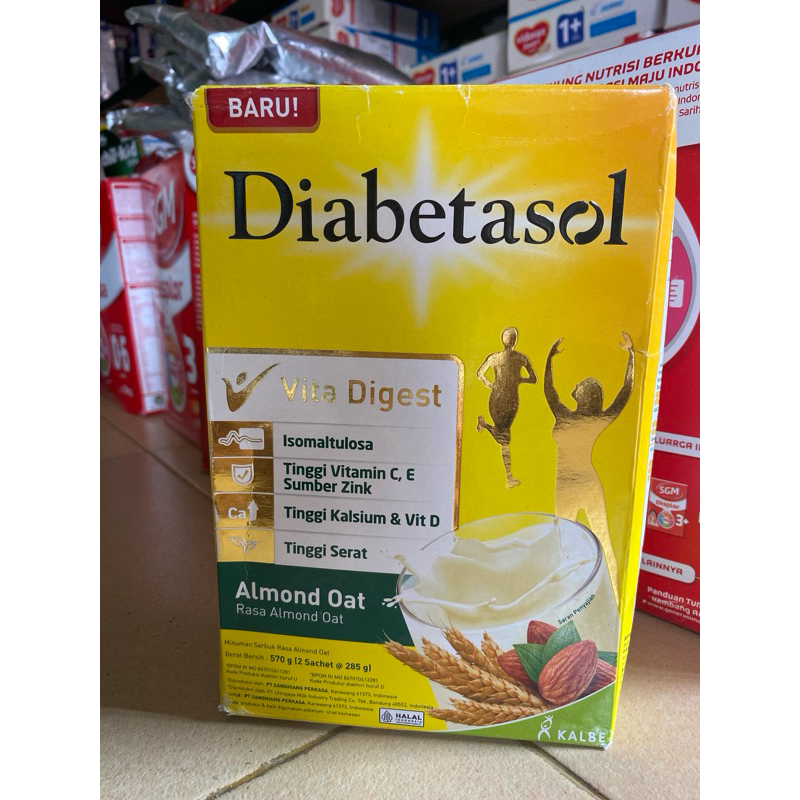 

Susu Diabetasol Almond 570gr - Expired Juni 2025