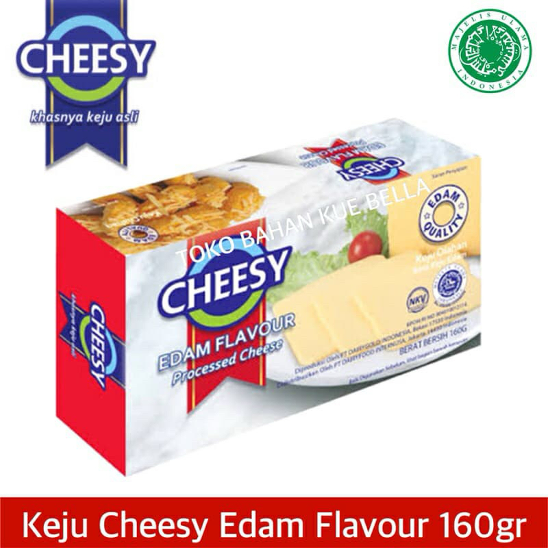 

[CHEESY] Edam Flavour / Keju Cheddar Flavour Edam 160gr