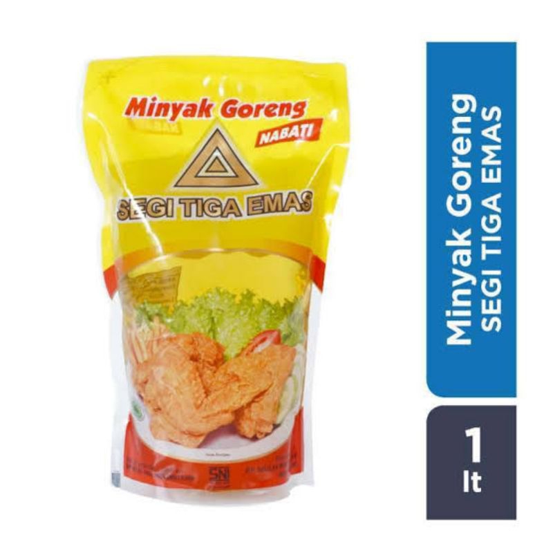 

Minyak Goreng Segi Tiga Emas 1 L