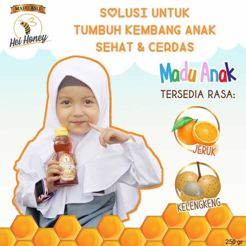 

Madu Anak Penambah Nafsu Makan ( Madu Jeruk dan Madu Kelengkeng )