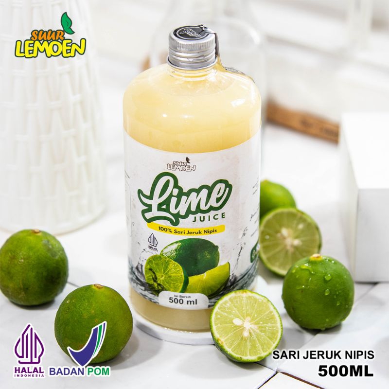 

Sari Vitamin-Sari Jeruk Nipis Murni Tanpa Campuran/ Pure Lime Juice 500ml