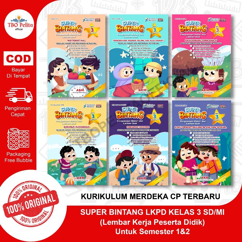 SUPER BINTANG [LKPD] SD/MI kelas 3 kurikulum merdeka