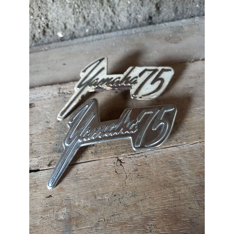 badge logo emblem sayap yamaha v70 v75