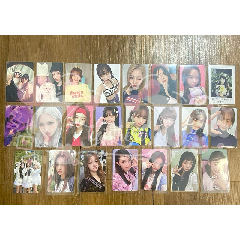 ( READ DESC ) photocard girlgroup lisa blackpink yeri red velvet winter aespa iroha illit iz*one cha