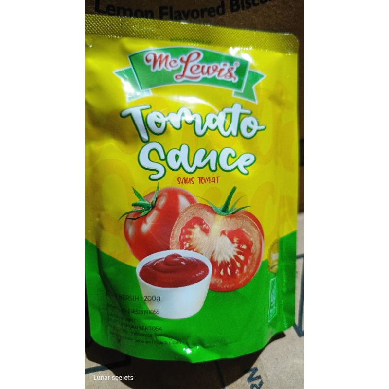 

Mc lewis saus tomat 200gr