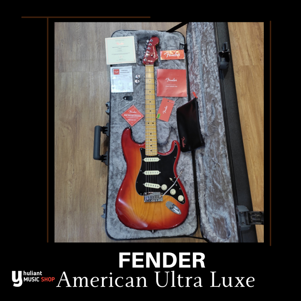 Fender American Ultra Luxe Stratocaster Original Made in USA Second Like New