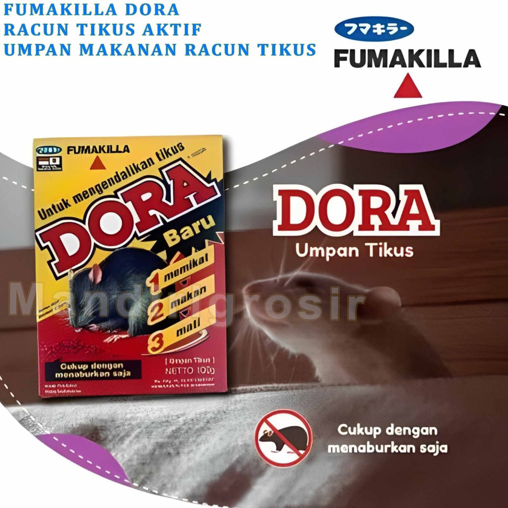 Umpan Racun Tikus * Fumakilla Dora * Umpan Pembasmi Hama & Serangga * Varian