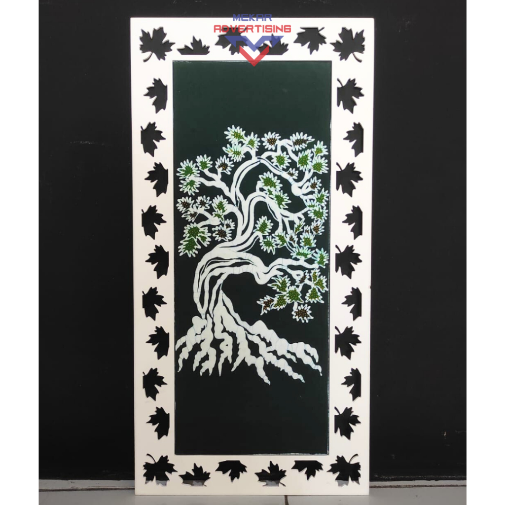 HIASAN DINDING BATIK TULIS ASLI | BATIK TULIS ASLI MOTIF BONSAI | HIASAN RUMAH BATIK TULIS ASLI | HI