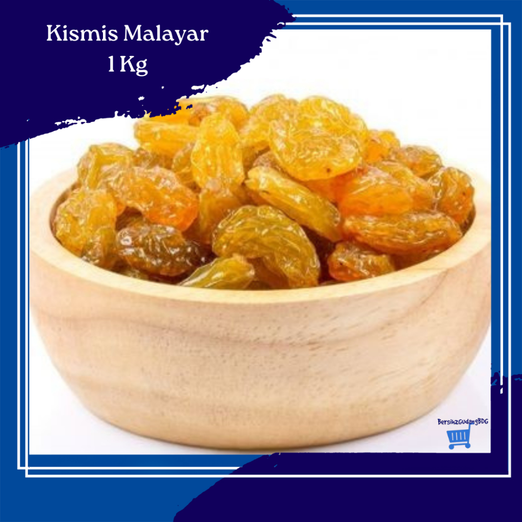 

Kismis Malayar 1kg Asam Manis / Kismis Golden Kemasan 1kg / Kismis Asam Manis 1kg Oleh Oleh Haji Umroh